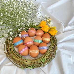 해뜸 부활절 달걀 계란 꾸미기 스티커
